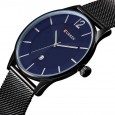 Curren Men's Quartz Business Watch (Dial 4.3cm)  || ساعة كورينكواترز ستانلس لون أسود