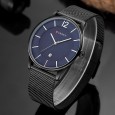 Curren Men's Quartz Business Watch (Dial 4.3cm)  || ساعة كورينكواترز ستانلس لون أسود