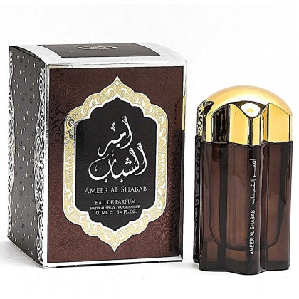 Ameer Al Shabab EDP By Ard AL Zaafaran for Men 100 ML  || عطر أمير الشباب من ارض الزعفران للرجال سعة 100 مل