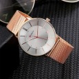 Curren Men's Quartz Luxury Business Watch (Dial 4.1cm) || ساعة كورينكواترز ستانلس لون نحاسي