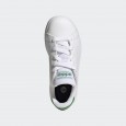  adidas Unisex Advantage K Lifestyle Court Lace Shoes - White|| حذاء اديداس أدفانتدج  كيه لايف ستايل كورت للجنسين لون أبيض