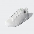  adidas Unisex Advantage K Lifestyle Court Lace Shoes - White|| حذاء اديداس أدفانتدج  كيه لايف ستايل كورت للجنسين لون أبيض