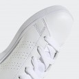  adidas Unisex Advantage K Lifestyle Court Lace Shoes - White|| حذاء اديداس أدفانتدج  كيه لايف ستايل كورت للجنسين لون أبيض