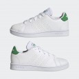  adidas Unisex Advantage K Lifestyle Court Lace Shoes - White|| حذاء اديداس أدفانتدج  كيه لايف ستايل كورت للجنسين لون أبيض