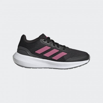  adidas Unisex Falcon 3 Sport Lace Shoes - Black|| حذاء اديداس فالكون 3 سبورت ليس للجنسين لون أسود