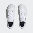  adidas Unisex Advantage K Shoes - White|| حذاء اديداس ادفانتاج كيه للجنسين لون أبيض