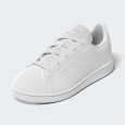  adidas Unisex Advantage K Shoes - White|| حذاء اديداس ادفانتاج كيه للجنسين لون أبيض