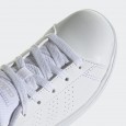  adidas Unisex Advantage K Shoes - White|| حذاء اديداس ادفانتاج كيه للجنسين لون أبيض