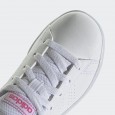  adidas Unisex Advantage K Shoes - White|| حذاء اديداس ادفانتاج كيه للجنسين لون أبيض