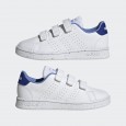  adidas Kids Unisex Advantage CF Court Lifestyle Shoes - White || حذاء اديداس أدفانتدج كورت لايف ستاي للجنسين للأطفال لون أبيض