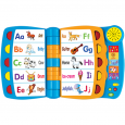 5 learning activities-easy press button-three turning pages talking activity book +24m