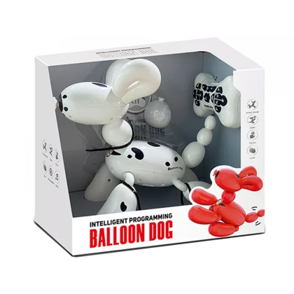 لعبة الكلب تعمل بالذكاء بالريمونت والمس وصوت والتصفيق balloon dog