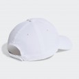 adidas Unisex 3-Stripes AEROREADY Baseball Cap  || طاقية اديداس تصميم ثلاث خطوط ايروريدي بيسبول للجنسين لون أبيض