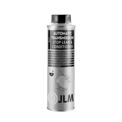 مانع تسرب زيت الجير (لا يستخدم في نواقل حركة DSG او CVT) JLM ATF STOP LEAK & CONDITIONER 300ML