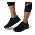 Skechers Women's GO WALK 6 - Bold Vision Shoes || حذاء سكيتشرز جو ووك 6 – بولد فيرجن للنساء لون أسود 