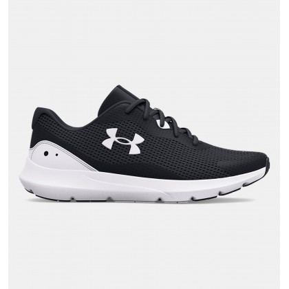 Under Armour Men's Surge 3 Running Shoes || حذاء أندر آرمر سورج 3 للرجال لون أسود وأبيض