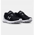 Under Armour Boys' Pre-School UA Surge 3 AC Running Shoes || حذاء أندر آرمر سيرج 3 رانينج للأطفال لون أسود وأبيض