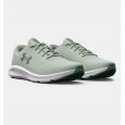 Under Armour Women's UA Charged Pursuit 3 Tech Running Shoes || حذاء أندر آرمر تشارجد بيرسوت 3 تَك رانينج للنساء لون زيتي وأبيض