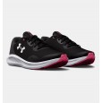 Under Armour Girls' Grade School UA Charged Pursuit 3 Shoes || حذاء أندر آرمر شارجد بيرسوت 3 رانينج للاطفال (بنات) لون أسود