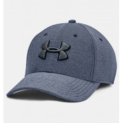 Under Armour Unisex Heathered Blitzing 3.0 Cap|| طاقية وقبعة أندر آرمر هيثريد بليتزينج 3.0 للجنسين لون أزرق