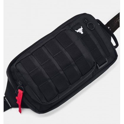 Under Armour Unisex Project Rock Waist Bag || حقيبة ظهر أندر بروجكت روك وايست للجنسين لون أسود