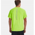 Under Armour Men's Tech Reflective Short Sleeve T-Shirt || تيشيرت أندر آرمر تَك ريفلكتيف بأكمام قصيرة للرجال لون أخضر فسفوري