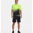 Under Armour Men's Tech Fade Short Sleeve T-Shirt || تيشيرت أندر آرمر تَك تَك فيد بأكمام قصيرة للرجال لون أخضر فسفوري