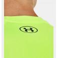 Under Armour Men's Tech Fade Short Sleeve T-Shirt || تيشيرت أندر آرمر تَك تَك فيد بأكمام قصيرة للرجال لون أخضر فسفوري