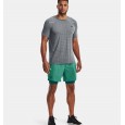 Under Armour Men's Seamless Grid Short Sleeve T-Shirt || تيشيرت أندر آرمر سيملس جريد بأكمام قصيرة للرجال لون رمادي