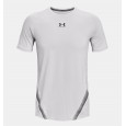 Under Armour Men's HeatGear Armour Fitted T-Shirt || تيشيرت أندر آرمر هيت جير ارمور فيتيد بأكمام قصيرة للرجال لون رمادي