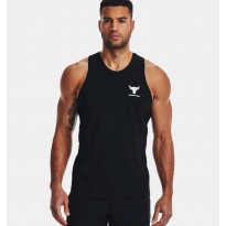 Under Armour Men's Project Rock TurfGear ArmourPrint Tank || تيشيرت (حفر) أندر آرمر بروجكت روك تيرف-جير للرجال لون أسود