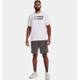 Under Armour Men's Tech 2.0 Gradient Short Sleeve T-Shirt || تيشيرت أندر آرمر تك 2.0 جريدنت بأكمام قصيرة للرجال لون أبيض