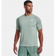 Under Armour Men's ArmourPrint Short Sleeve T-Shirt || تيشيرت أندر آرمر آرمر-برينت بأكمام قصيرة للرجال لون أخضر