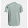 Under Armour Men's ArmourPrint Short Sleeve T-Shirt || تيشيرت أندر آرمر آرمر-برينت بأكمام قصيرة للرجال لون أخضر