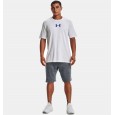 Under Armour Men's Armour Repeat Short Sleeve T-Shirt | تيشيرت أندر آرمر ارمر ريبيت بأكمام قصيرة للرجال لون أبيض وأزرق