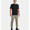 Under Armour Men's Armour Repeat Short Sleeve T-Shirt || تيشيرت أندر آرمر ارمر ريبيت بأكمام قصيرة للرجال لون أسود