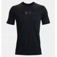 Under Armour Men's Armour Repeat Short Sleeve T-Shirt || تيشيرت أندر آرمر ارمر ريبيت بأكمام قصيرة للرجال لون أسود