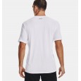 Under Armour Men's Big Logo 2.0 Short Sleeve T-Shirt || تيشيرت أندر آرمر بيج لوجو 2.0 بأكمام قصيرة للرجال لون أبيض