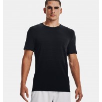 Under Armour Men's Seamless Lux Short Sleeve T-Shirt || تيشيرت أندر آرمر سيملس لوكس بأكمام قصيرة للرجال لون أسود