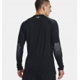 Under Armour Men's ArmourPrint Long Sleeve T-Shirt || تيشيرت أندر آرمر آرمر-برينت بأكمام طويلة للرجال لون أسود