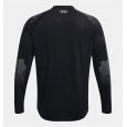 Under Armour Men's ArmourPrint Long Sleeve T-Shirt || تيشيرت أندر آرمر آرمر-برينت بأكمام طويلة للرجال لون أسود