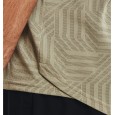 Under Armour Men's Training Vent Jacquard Short Sleeve T-Shirt || تيشيرت أندر آرمر ترينينج فنت جاكارد للرجال لون زيتي