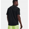 Under Armour Men's Training Vent Jacquard Short Sleeve T-Shirt || تيشيرت أندر آرمر ترينينج فنت جاكارد للرجال لون أسود