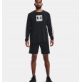 Under Armour Men's Camo Boxed Sportstyle T-Shirt || تيشيرت أندر آرمر كامو بوكسد سبورت-ستايل بأكمام طويلة للرجال لون أسود