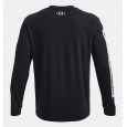 Under Armour Men's Camo Boxed Sportstyle T-Shirt || تيشيرت أندر آرمر كامو بوكسد سبورت-ستايل بأكمام طويلة للرجال لون أسود