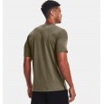 Under Armour Men's RUSH Energy Short Sleeve T-Shirt || تيشيرت أندر آرمر رش اينيرجي للرجال لون زيتي