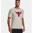 Under Armour Men's Project Rock Brahma Bull T-Shirt || تيشيرت أندر آرمر بروجكت روك براهما بول بأكمام قصيرة للرجال لون بيج