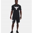 Under Armour Men's Project Rock Brahma Bull T-Shirt || تيشيرت أندر آرمر بروجكت روك براهما بول بأكمام قصيرة للرجال لون أسود