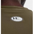 Under Armour Men's HeatGear Fitted Short Sleeve T-Shirt || تيشيرت أندر آرمر هيت-جير ارمر فيتد بأكمام قصيرة للرجال لون زيتي