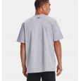 Under Armour Men's ABC Camo Boxed Logo Short Sleeve T-Shirt || تيشيرت أندر آرمر كامو بوكسد لوجو بأكمام قصيرة للرجال لون رمادي